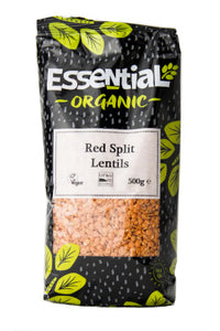 Essential Organic Red Split Lentils 500g
