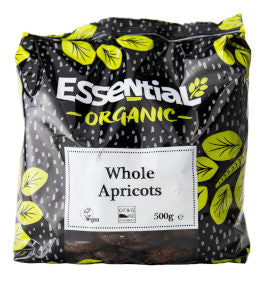 Essential Organic Whole Apricots 500g