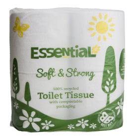 Essential Toilet Tissue (4) Recycled