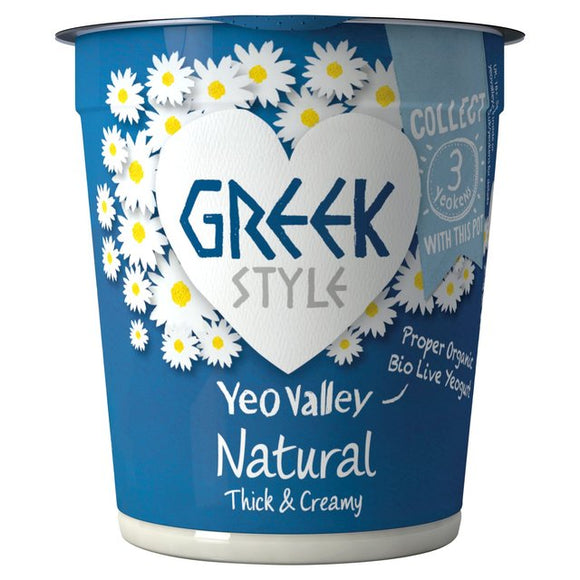Yeo Valley Greek Style Natural Yoghurt 450g