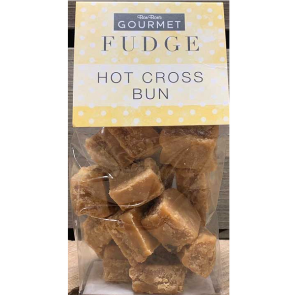 Bon Bon's Gourmet Fudge - Hot Cross Bun Flavour 150g