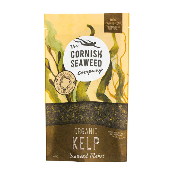 Cornish Organic Seaweed Kelp Flakes – 60g