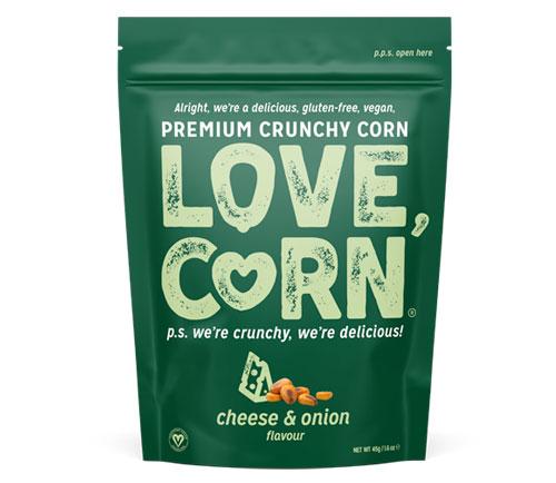 Love Corn Cheese & Onion 115g