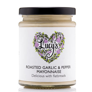 Lucy's Roasted Garlic & Black Pepper Mayo 240g