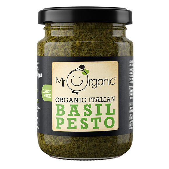 Mr Organic Organic Basil Pesto 130g