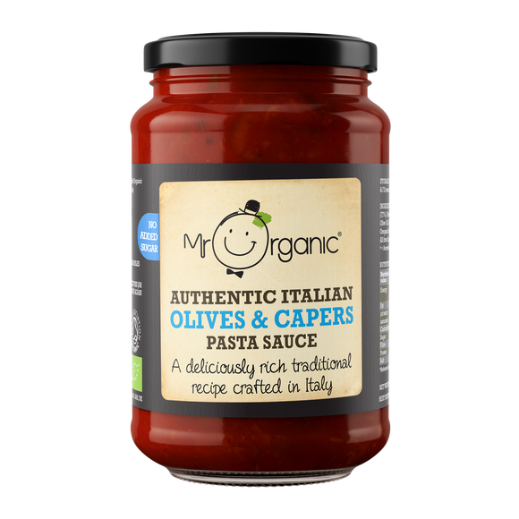 Mr Organic Olives & Capers Pasta Sauce 350g