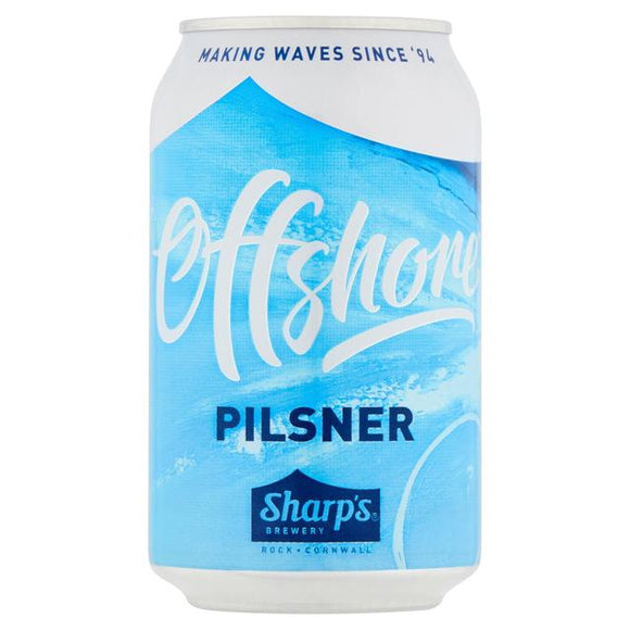 Sharps Offshore Pilsner 330ml can