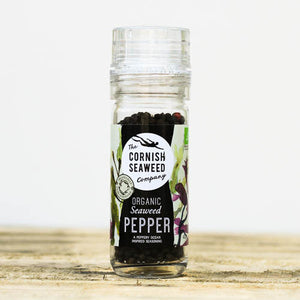 Cornish Organic Seaweed Pepper Grinder – 40g