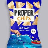 Proper Chips Sea Salt Lentil Chips 85g