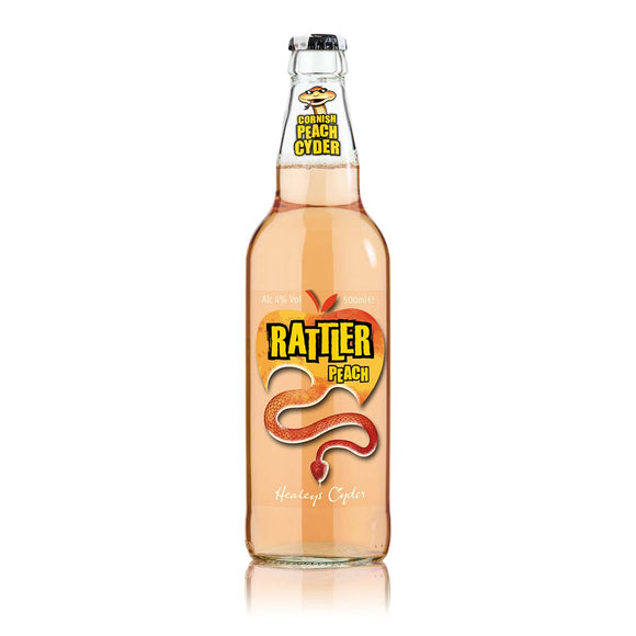 Rattler Peach Cider 500ml