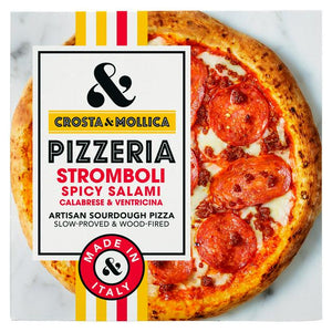 Crosta Mollica Salami Stromboli Pizza 447g