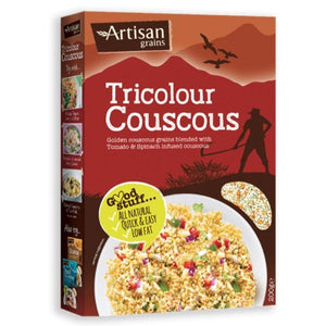 Artisan Grains Tricolour Couscous 200g