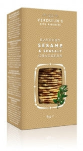 Verduijns Savoury Sesame & Sea Salt Crackers 85g