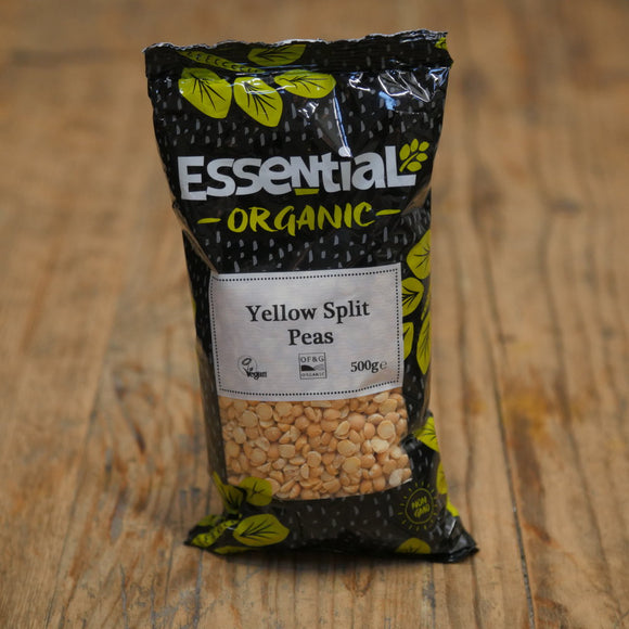 Essential Organic Yellow Split Peas 500g